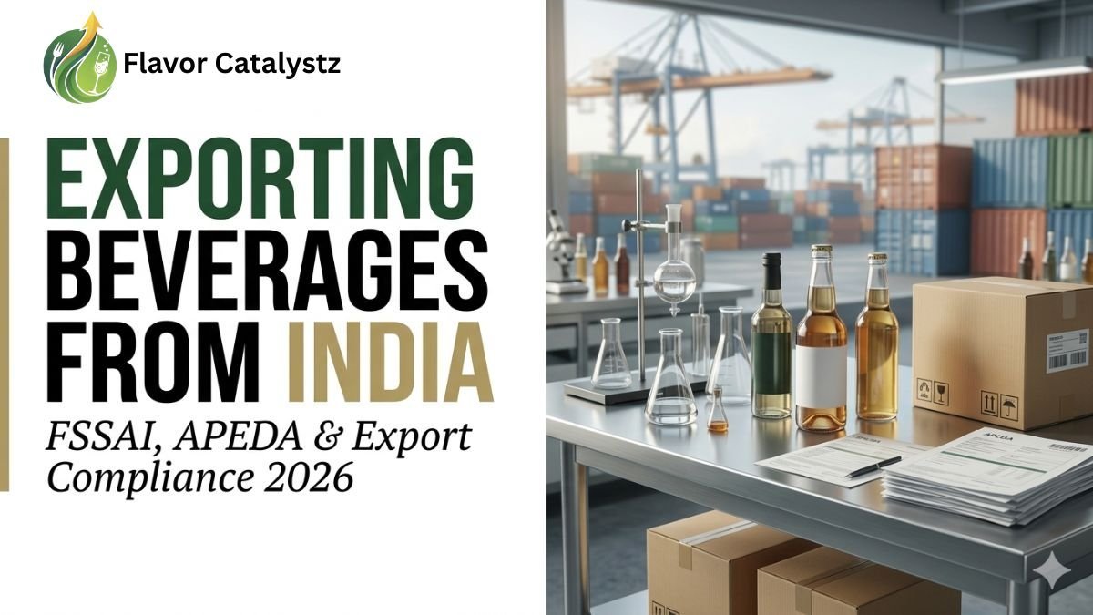 Exporting Beverages from India: FSSAI, APEDA and Documentation Process 2026