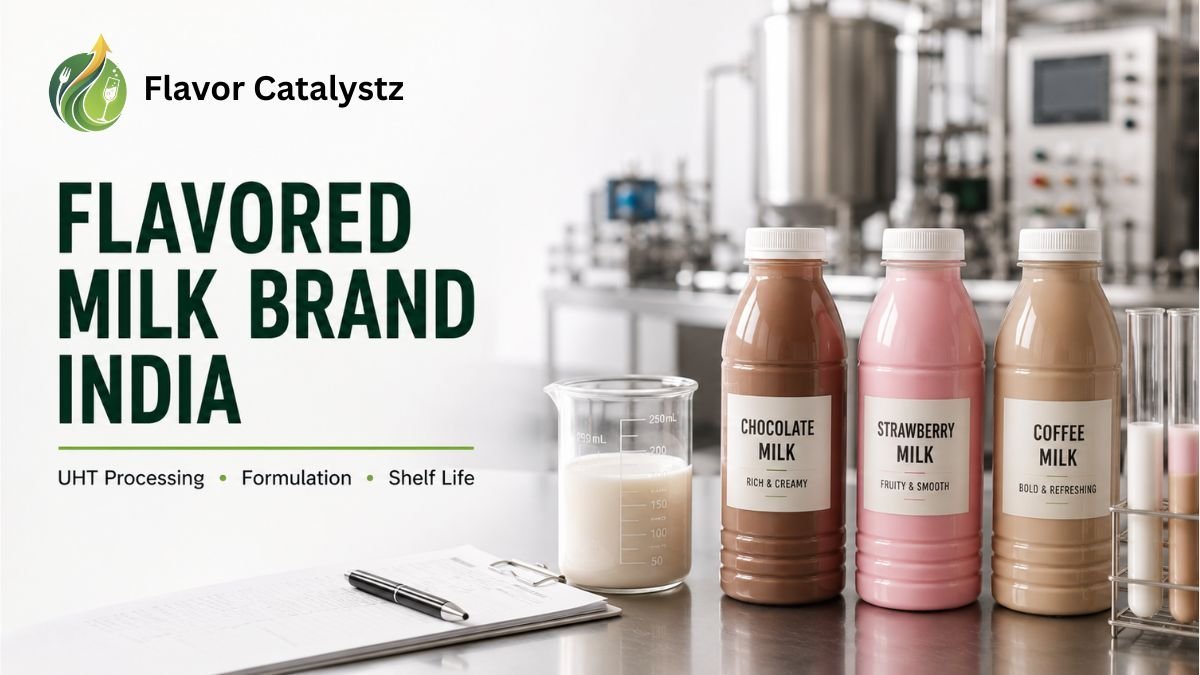 Flavored Milk Brand India: Commercial Formulation, UHT Processing & Shelf Life