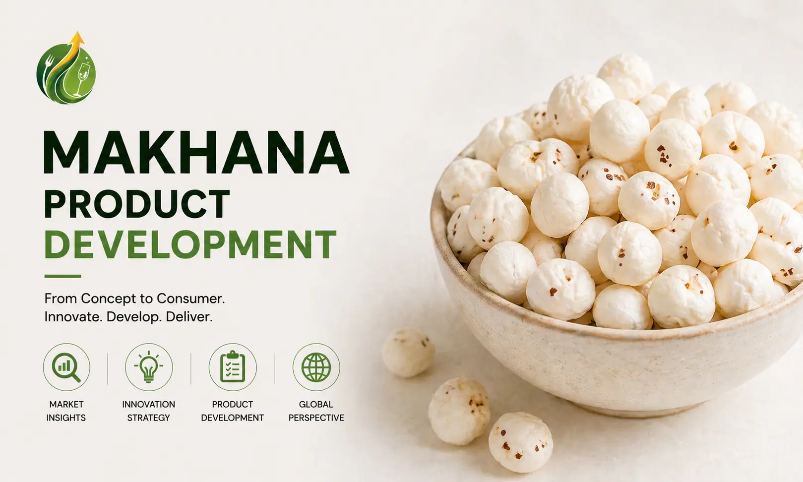New Makhana Product Development in India
