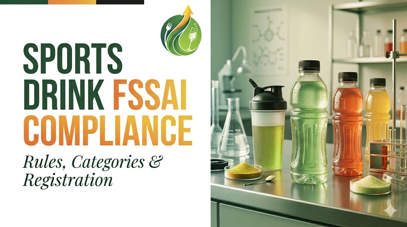 How to Register a Sports Drink Under FSSAI: Rules, Categories & Compliance