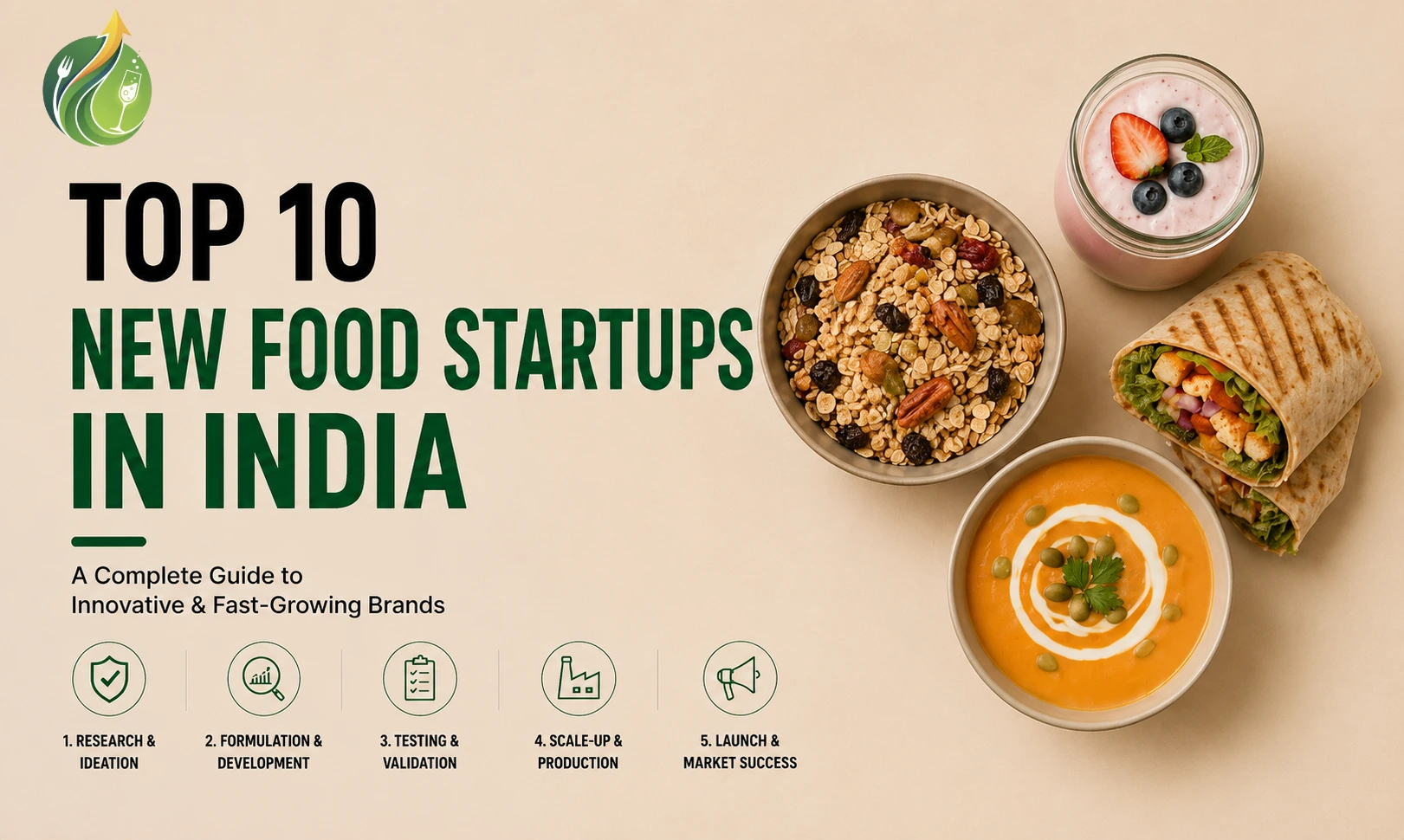 India's New Top 10 Food Startups 2026