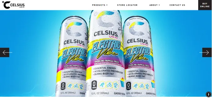 Celsius energy drink