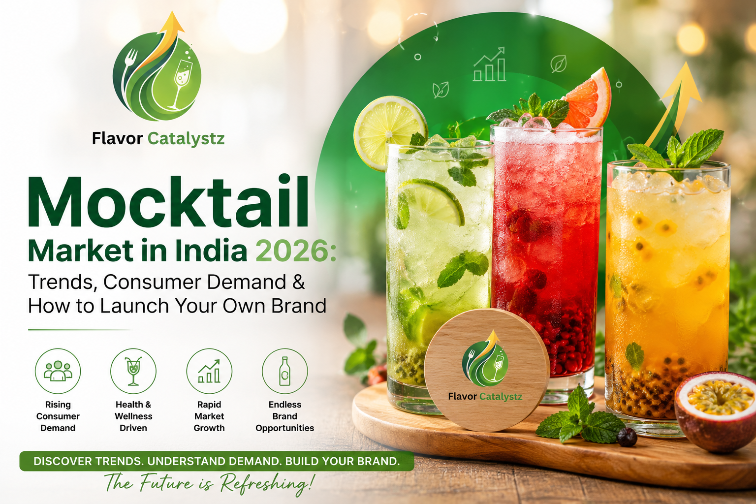 Mocktail Market in India 2026: Trends, Consumer Demand & How to Launch Your Own Brand