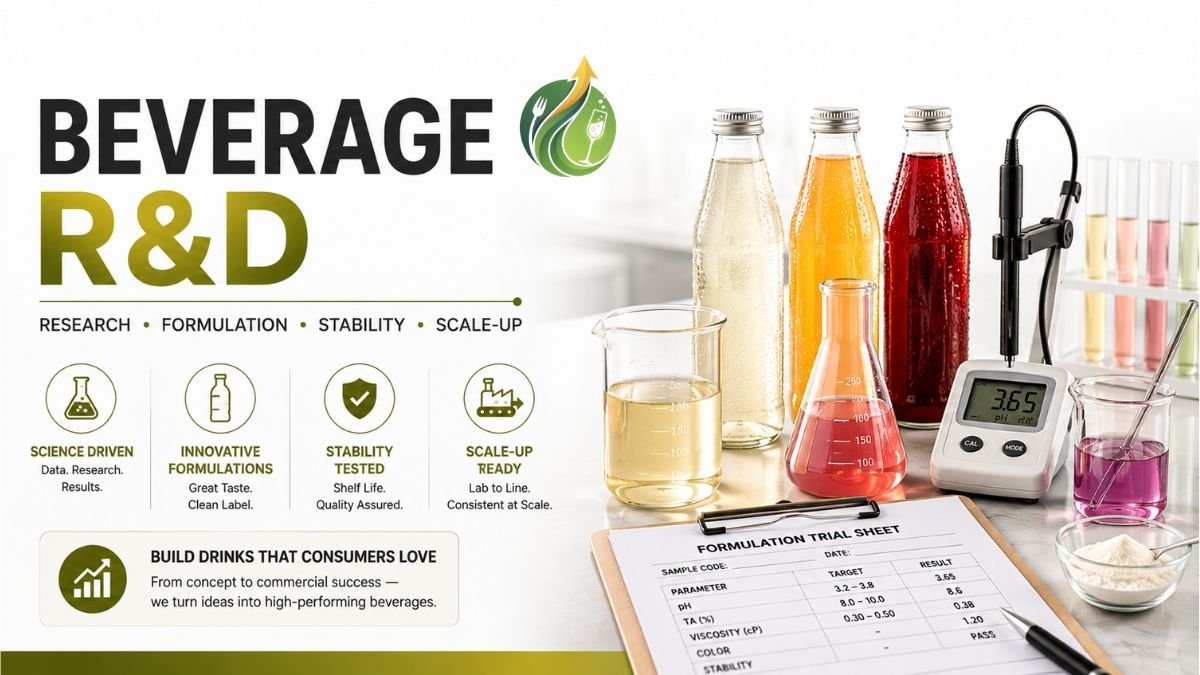 Beverage R&D: The Complete Guide to Building Drinks That Actually Sell