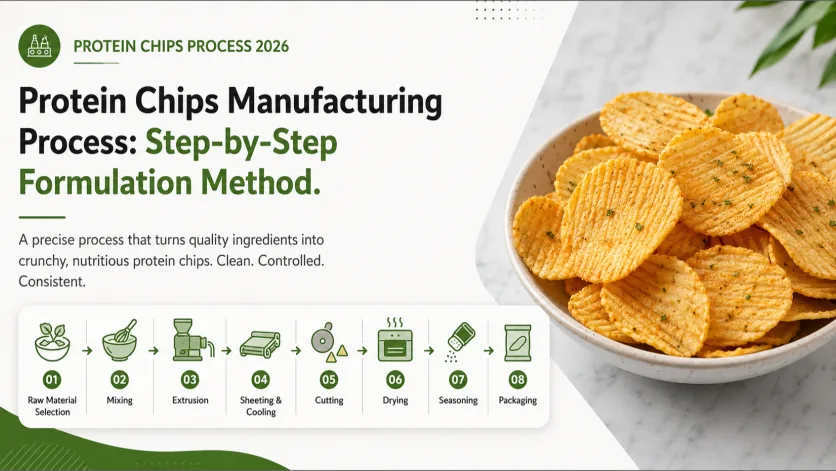 Protein Chips Manufacturing Process: Step-by-Step Formulation Method