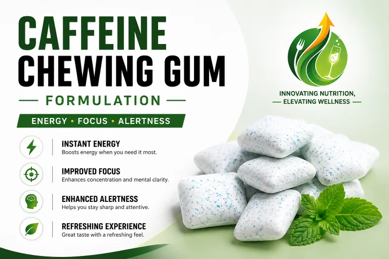 Caffeine Chewing Gum Formulation: Dosage, Ingredients, Shelf-Life and Sensory Science Explained