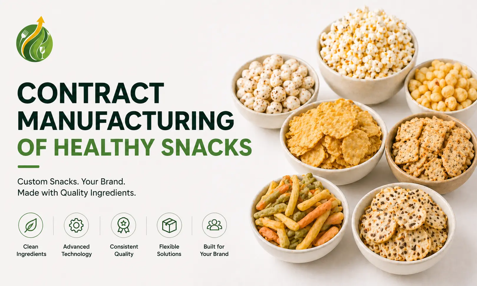 Contract Manufacturing of Healthy Snacks
